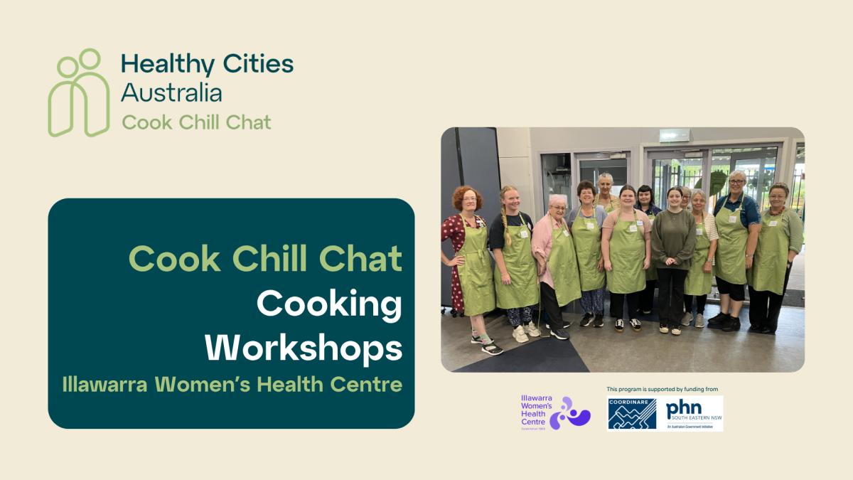 Cook Chill Chat: Illawarra Women’s Health Centre
